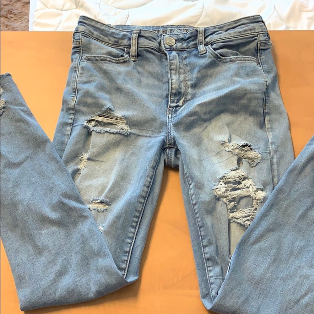 American Eagle jeggings size 8